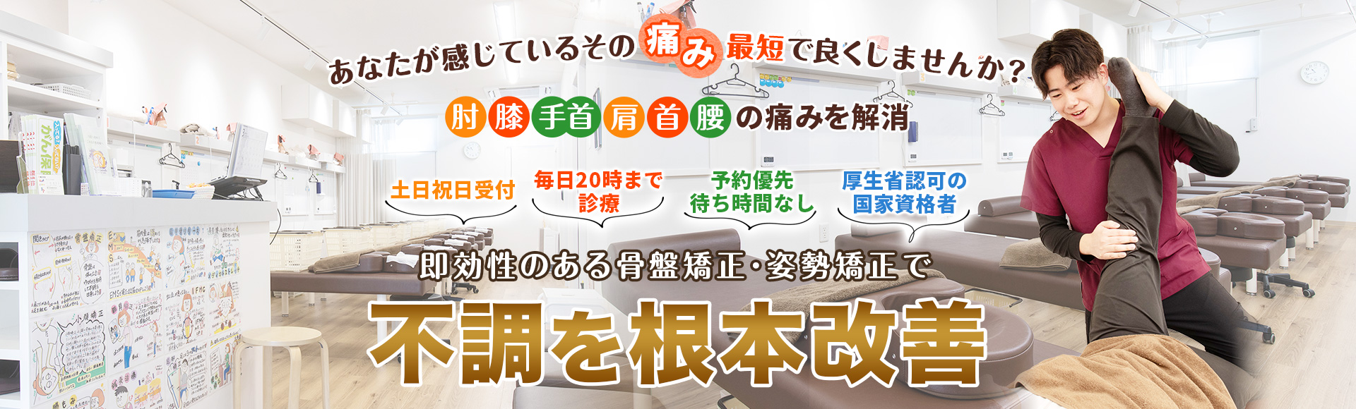 JR武蔵野線吉川駅すぐ 吉川駅前鍼灸整骨院