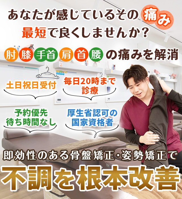 JR武蔵野線吉川駅すぐ 吉川駅前鍼灸整骨院